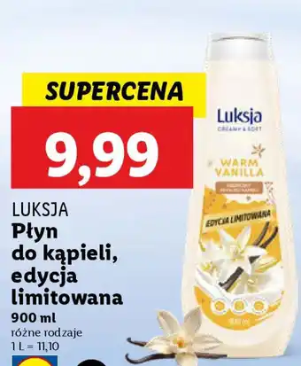 Lidl Luksja płyn do kąpieli, edycja limitowana oferta