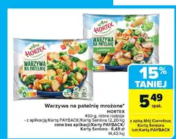 Carrefour Warzywa na patelnię mrożone oferta