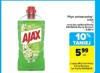 Carrefour Płyn uniwersalny ajax oferta