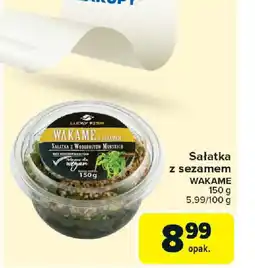 Carrefour Sałatka z sezamem wakame oferta