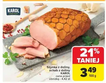 Carrefour Szynka z doliny Karol oferta