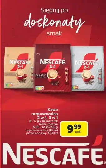 Carrefour Kawa Nescafe 3in1 classic oferta