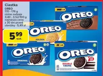 Carrefour Ciastka double crema Oreo oferta