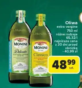 Carrefour Oliwa z oliwek extra vergine Monini delicato oferta