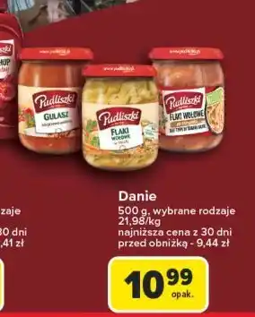 Carrefour Flaki wołowe w rosole Pudliszki oferta