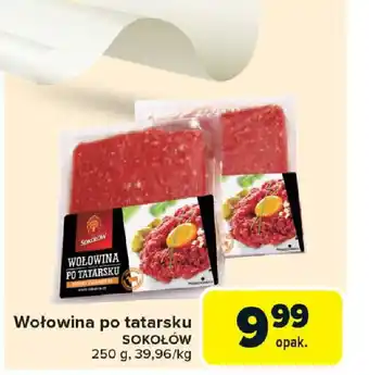 Carrefour Wołowina po tatarsku sokołów oferta