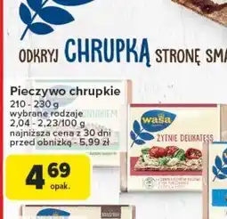 Carrefour Pieczywo chrupkie żytnie delikatess Wasa oferta