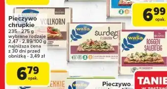 Carrefour Pieczywo chrupkie na zakwasie Wasa oferta