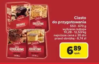 Carrefour Ciasto brownie Delecta oferta