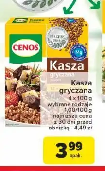 Carrefour Kasza gryczana prażona Cenos oferta