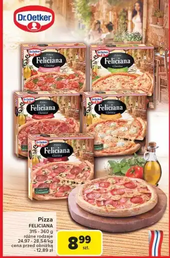 Carrefour Pizza salame chorizo Dr. oetker feliciana oferta