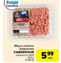 Carrefour Mięso mielone wieprzowe carrefour oferta