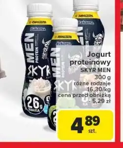 Carrefour Jogurt pistacjowy Bakoma men skyr protein oferta