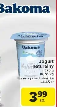 Carrefour Jogurt naturalny gęsty oferta