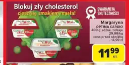 Carrefour Margaryna Optima cardio Optima kruszwica oferta