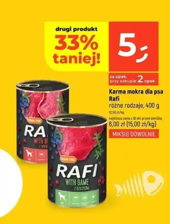 Dealz Karma dla psa Rafi oferta