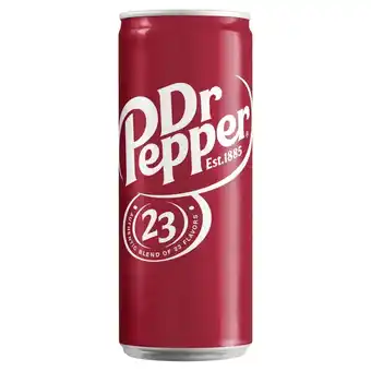 Delikatesy Centrum Dr Pepper Napój gazowany o smaku owocowym 330 ml oferta