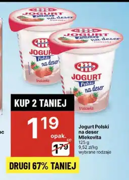 Delikatesy Centrum Jogurt Mlekovita oferta