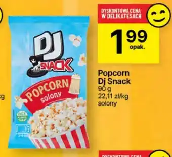 Delikatesy Centrum Popcorn Dj snack oferta