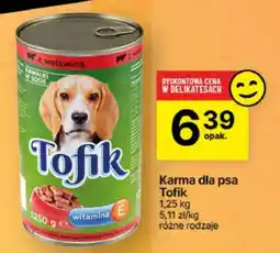 Delikatesy Centrum Karma dla psa Tofik oferta