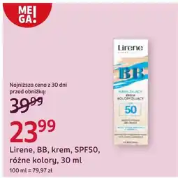 Rossmann Krem koloryzujący Lirene oferta