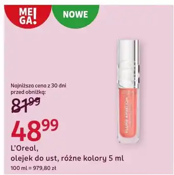 Rossmann Olejek do ust L'Oréal oferta