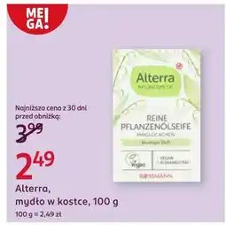 Rossmann Mydło Alterra oferta