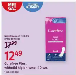 Rossmann Wkładki higieniczne oferta