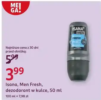 Rossmann Dezodorant Isana oferta