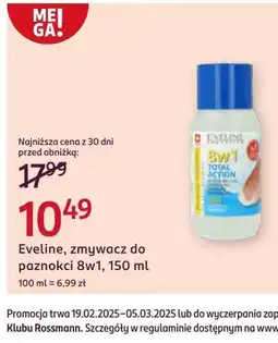 Rossmann Zmywacz do paznokci Eveline Cosmetics oferta