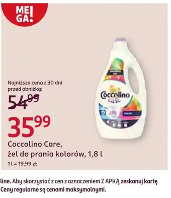 Rossmann Żel do prania Coccolino oferta