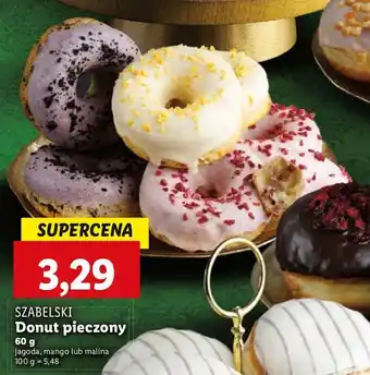 Lidl Donut jagodowy Cukiernia Szabelski oferta