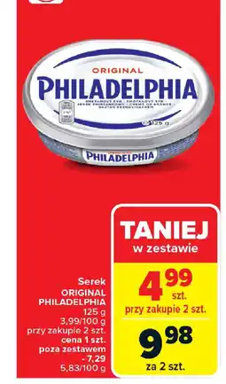 Carrefour Serek original philadelphia oferta