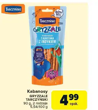 Carrefour Kabanosy gryzzale tarczyński oferta