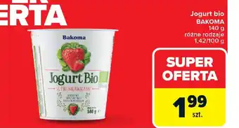 Carrefour Jogurt bio bakoma oferta