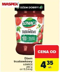 Carrefour Dżem truskawkowy łowicz oferta