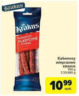 Carrefour Kabanosy wieprzowe oferta