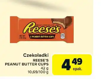 Carrefour Czekoladki reese's peanut butter cups oferta