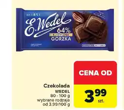 Carrefour Czekolada wedel oferta