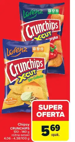 Carrefour Chipsy crunchips oferta