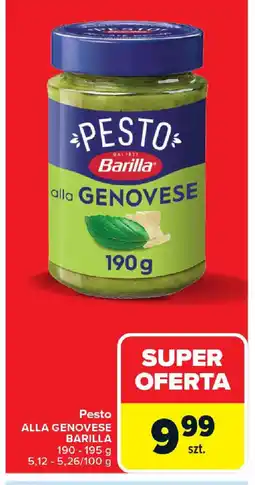 Carrefour Pesto alla genovese barilla oferta