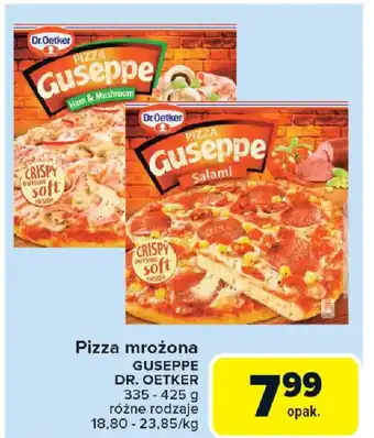 Carrefour Pizza mrożona guseppe dr. oetker oferta