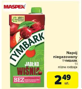 Carrefour Napój niegazowany tymbark oferta