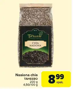 Carrefour Nasiona chia taheebo oferta