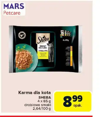 Carrefour Karma dla kota sheba oferta