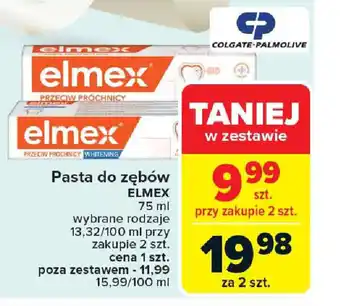 Carrefour Pasta do zębów elmex oferta