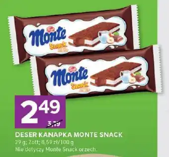 Stokrotka Deser kanapka monte snack zott oferta