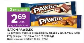 Stokrotka Baton pawełek wedel oferta