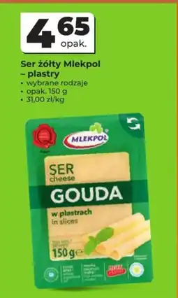 Odido Ser żółty Mlekpol - plastry oferta