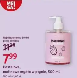 Rossmann Pastelove, malinowe mydło w płynie oferta